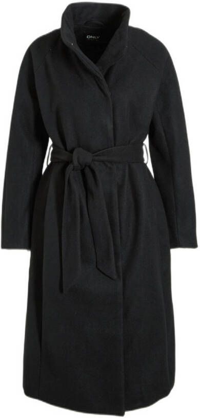 Only Lange jas ONLEMMA LIFE HIGH NECK COAT OTW