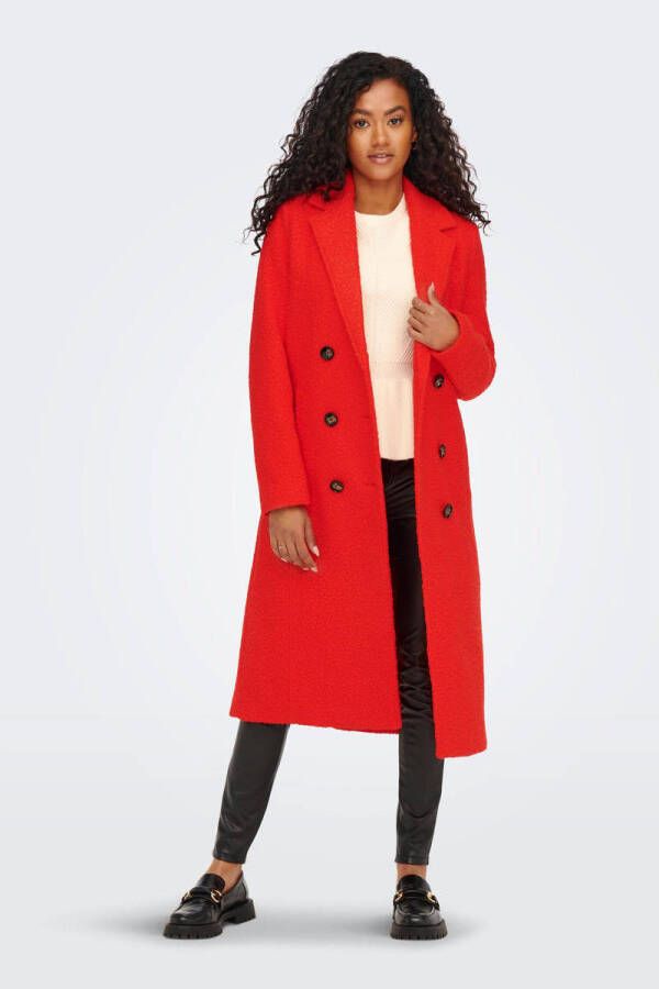 ONLY coat ONLPIPER rood