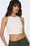 Only Slim fit korte tops van katoenmix model 'VILMA' - Thumbnail 1