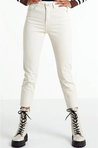 Only Straight fit high waist jeans met stretch model 'Emily'