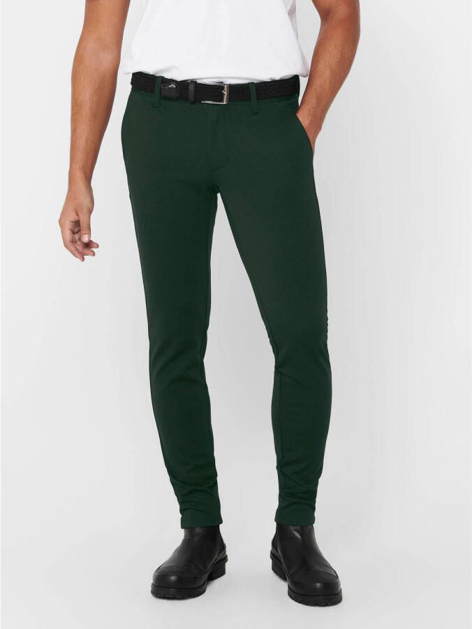 ONLY & SONS slim fit chino ONSMARK groen