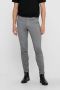 ONLY & SONS gemêleerde tapered fit it chino ONSMARK grijs melange - Thumbnail 1