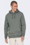 Only & Sons Comfortabele hoodie met verstelbare capuchon Green Heren - Thumbnail 1
