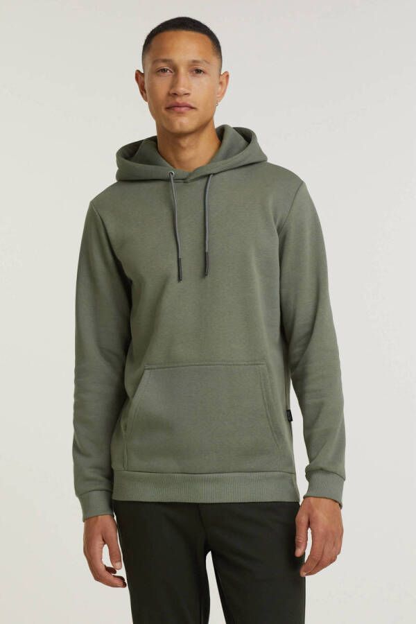 Only & Sons Comfortabele hoodie met verstelbare capuchon Green Heren