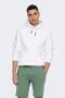 ONLY & SONS hoodie ONSCERES bright white - Thumbnail 3