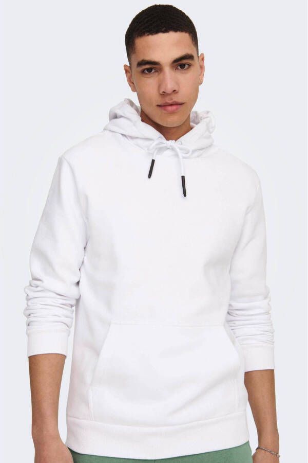 ONLY & SONS hoodie ONSCERES bright white