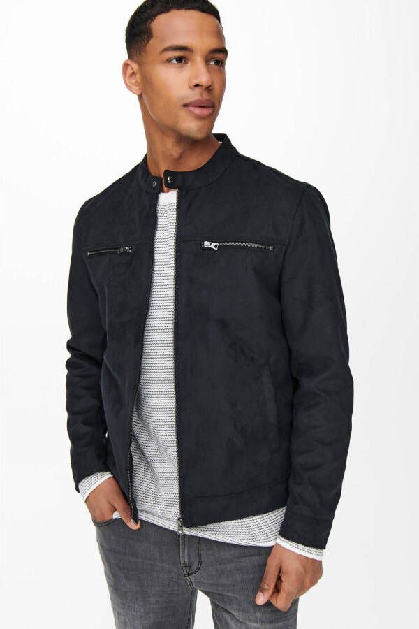 Only & Sons Blouson in suèdelook model 'Willow'