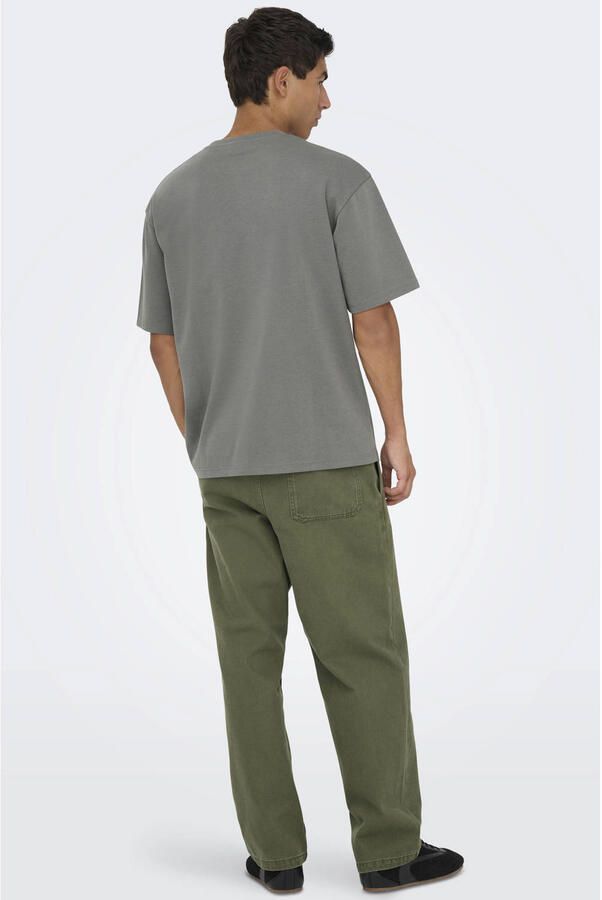 ONLY & SONS Shirt met ronde hals ONSCASPIAN AUT SS TEE - Foto 2
