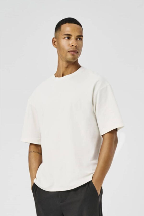 Only & Sons Boxy fit T-shirt van katoenmix model 'CASPIAN AIRFLEX BOXY'