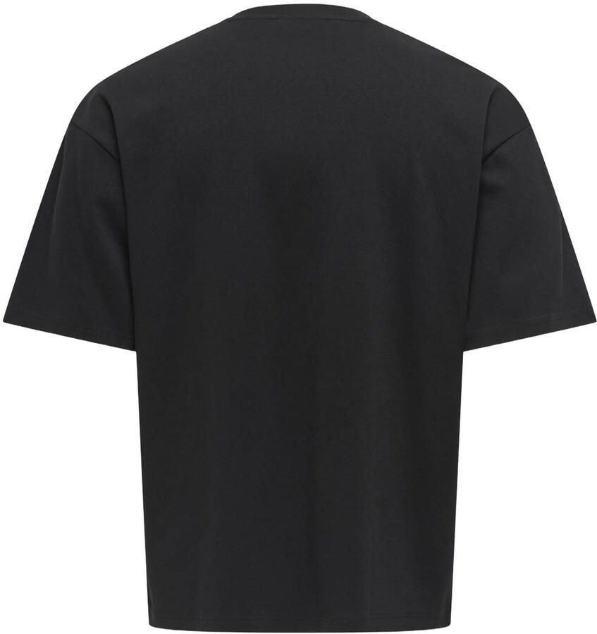 Only & Sons Boxy fit T-shirt van katoenmix model 'CASPIAN AIRFLEX BOXY' - Foto 2