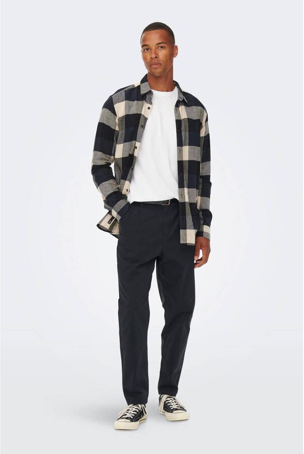 Only & Sons Vrijetijdsoverhemd met ruitmotief model 'GUDMUND' - Foto 2