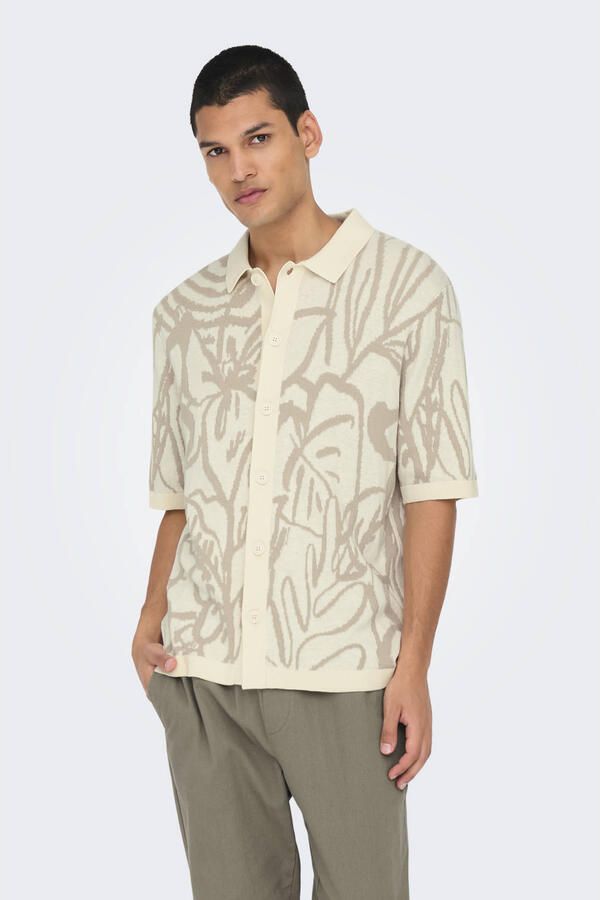 Only & Sons Vrijetijdsoverhemd met knoopsluiting model 'KIMO' - Foto 3