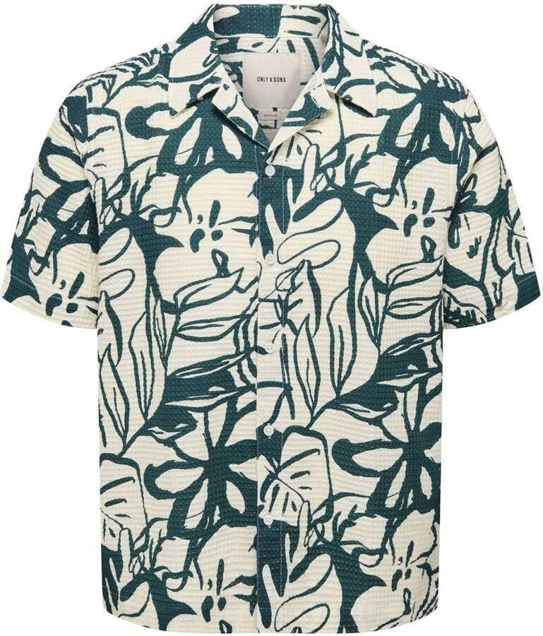 Only & Sons Regular fit vrijetijdsoverhemd van puur katoen - Foto 2