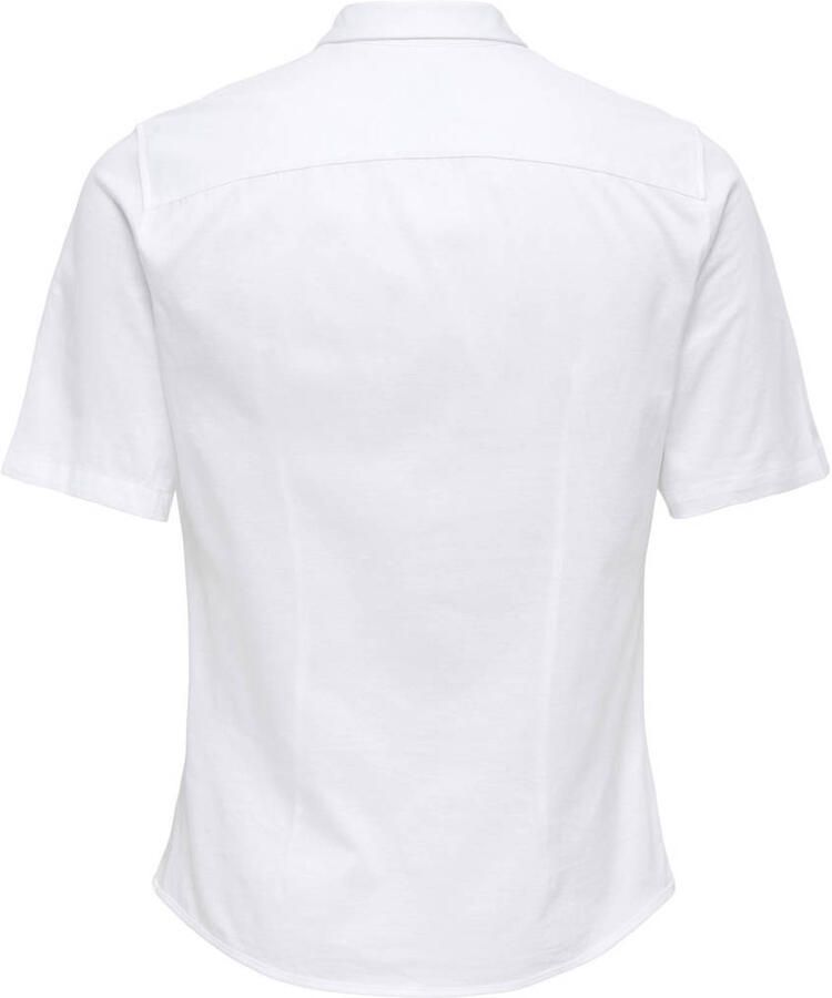 ONLY & SONS casual overhemd wit - Foto 1