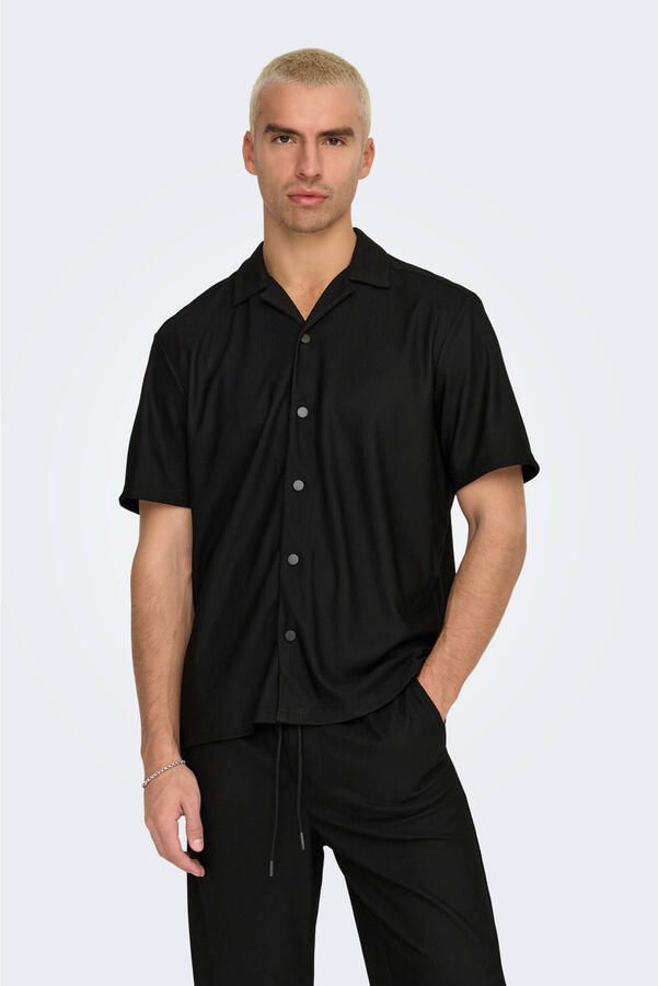 Only & Sons Overhemd Korte Mouw Only & Sons ONSKARI - Foto 3