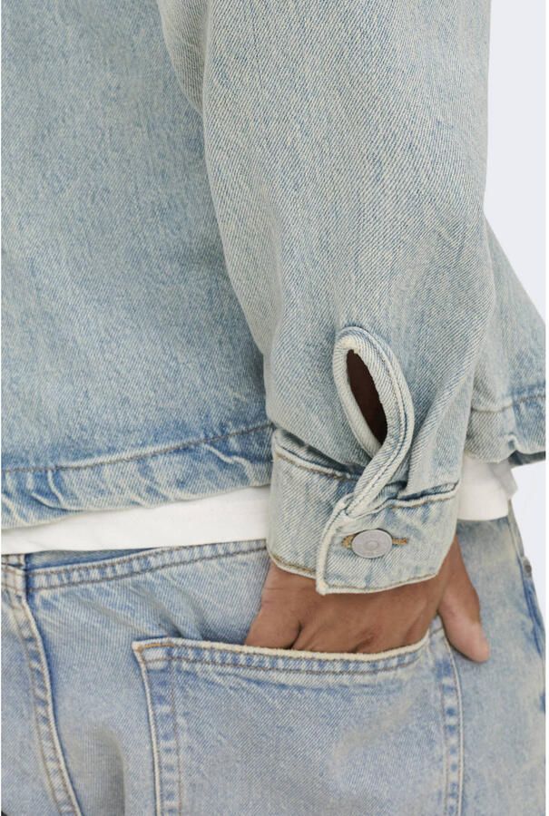 ONLY & SONS denim spijkerjas light blue denim - Foto 2