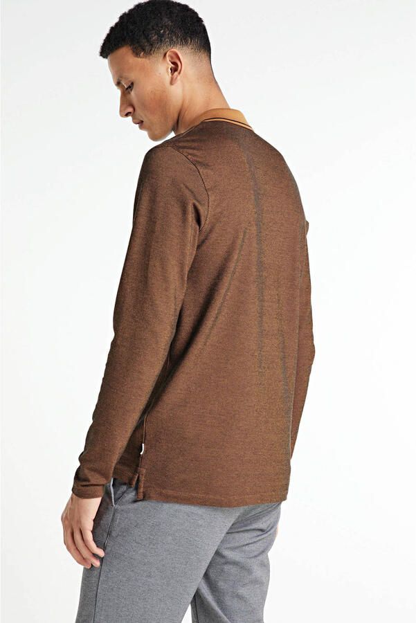 ONLY & SONS gemêleerde slim fit chino ONSMARK grijs melange - Foto 2