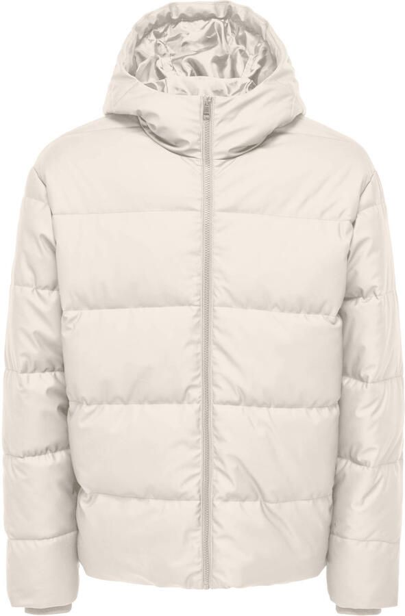 ONLY & SONS gewatteerde jas beige