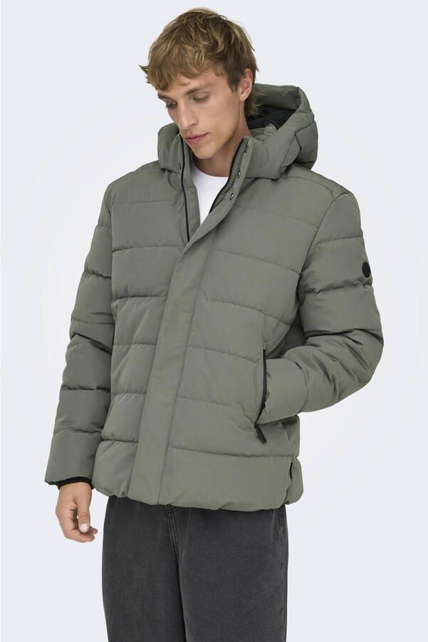 ONLY & SONS Gewatteerde jas ONSCAYSON PUFFA OTW NOOS