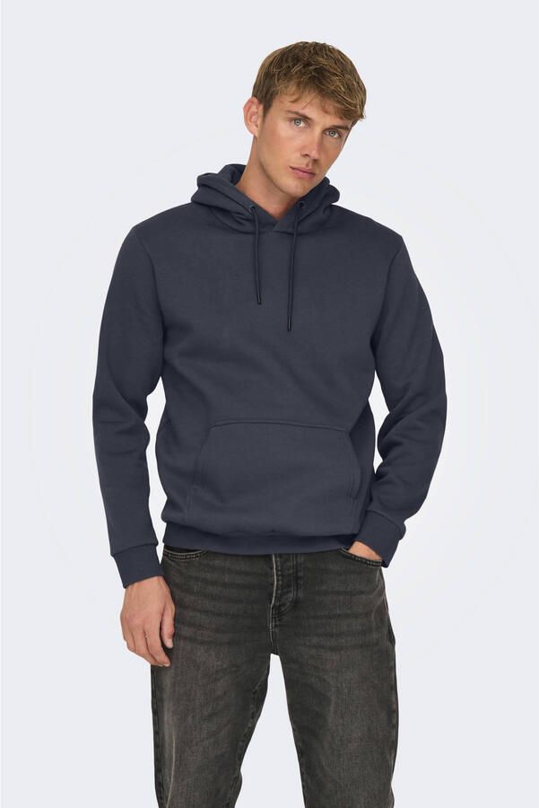 Only & Sons Regular fit hoodie van katoenmix model 'CERES' - Foto 3