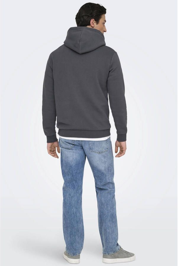 Only & Sons Regular fit hoodie van katoenmix model 'CERES' - Foto 2