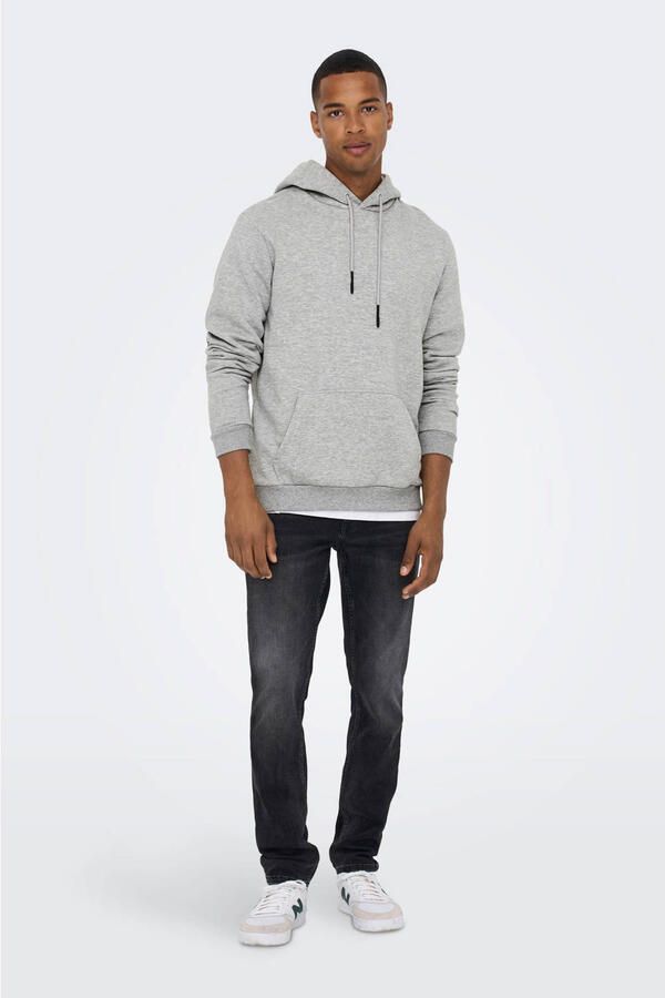 Only & Sons Hoodie met licht verbrede schouders model 'CERES LIFE' - Foto 2