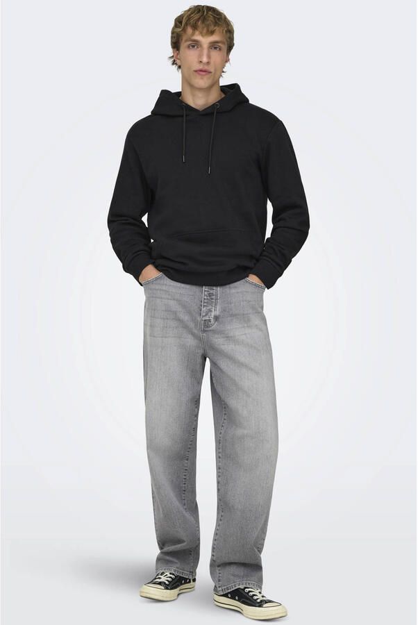 Only & Sons Hoodie met licht verbrede schouders model 'CERES LIFE'