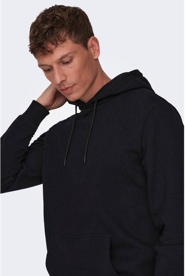 Only & Sons Hoodie met licht verbrede schouders model 'CERES LIFE'