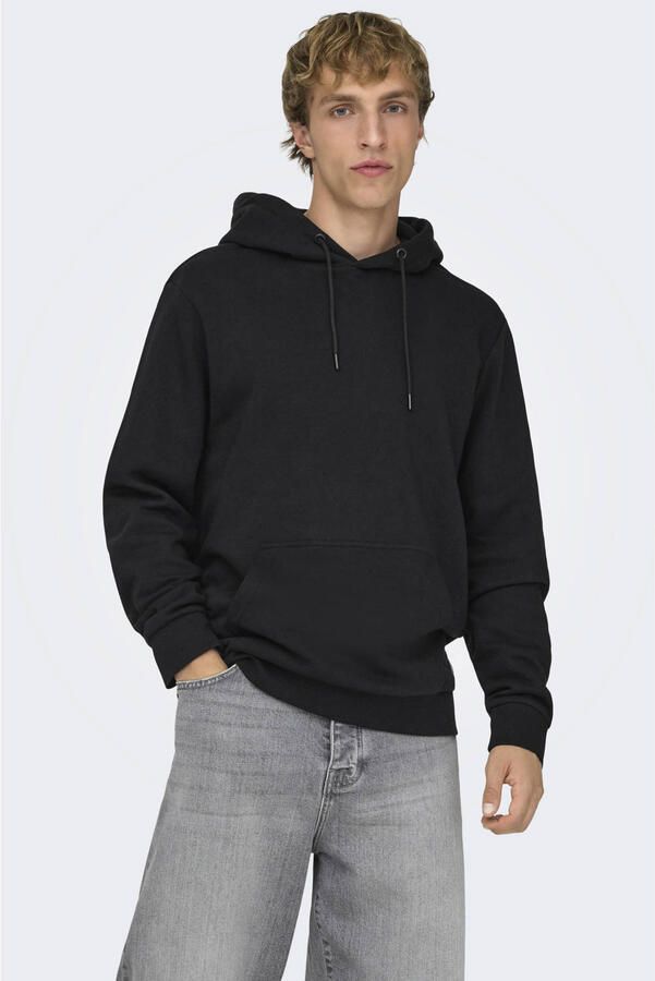 Only & Sons Hoodie met licht verbrede schouders model 'CERES LIFE' - Foto 3