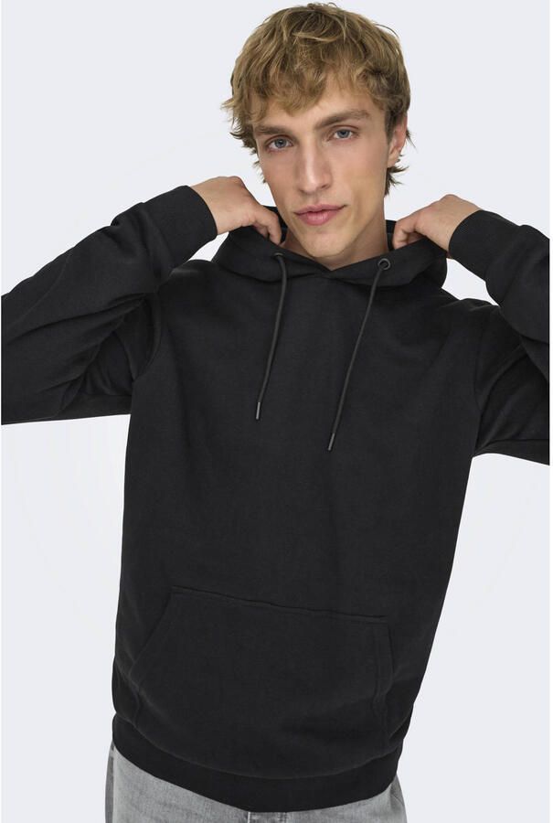 Only & Sons Hoodie met licht verbrede schouders model 'CERES LIFE' - Foto 2