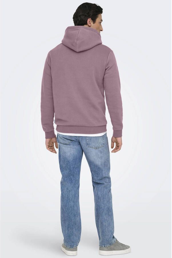 Only & Sons Regular fit hoodie van katoenmix model 'CERES' - Foto 2