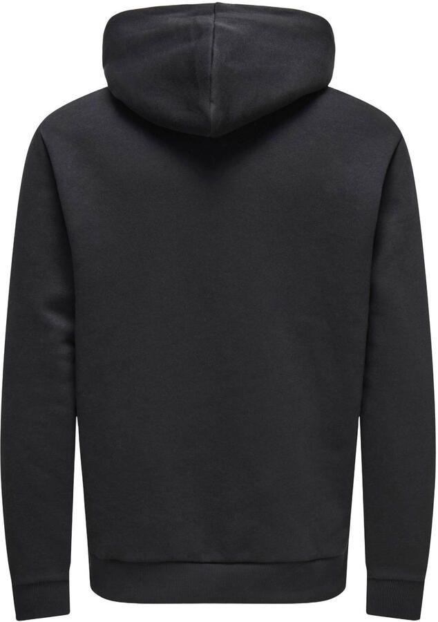 ONLY & SONS hoodie zwart