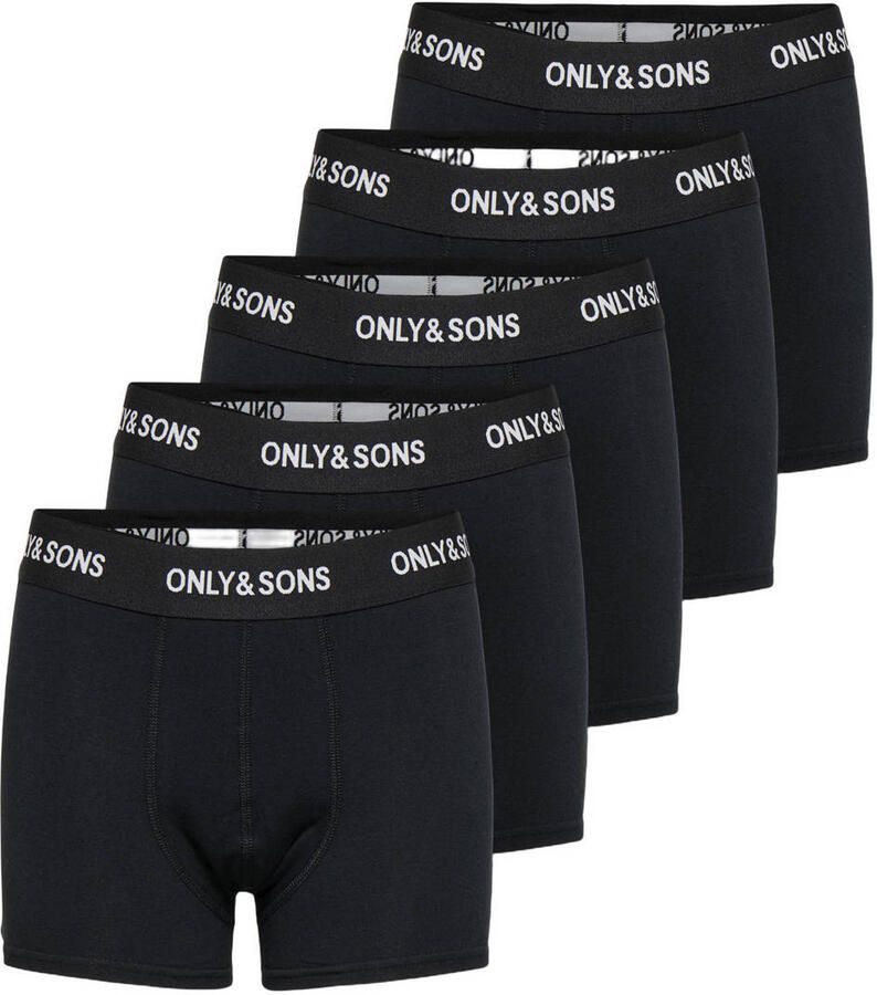 ONLY & SONS JUNIOR boxershort zwart