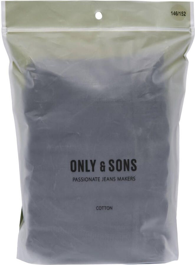 ONLY & SONS JUNIOR boxershort zwart (set van 3) - Foto 3