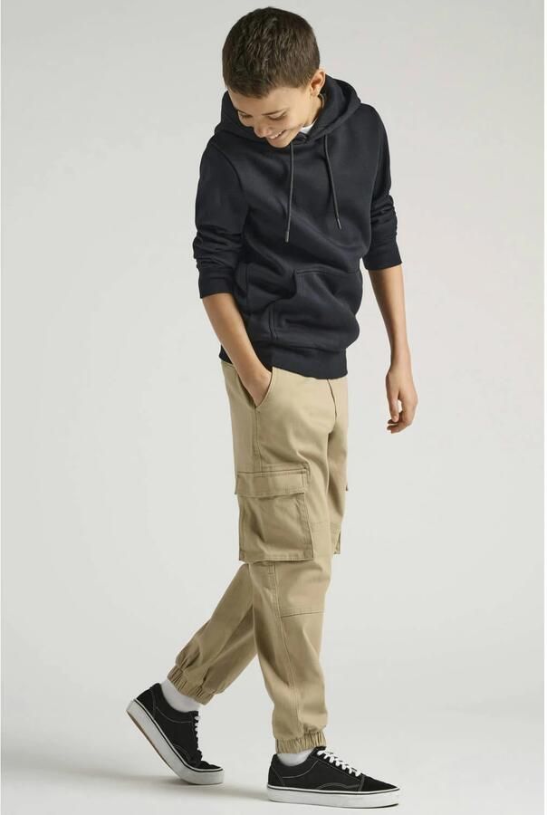ONLY & SONS JUNIOR cargo broek zand - Foto 3