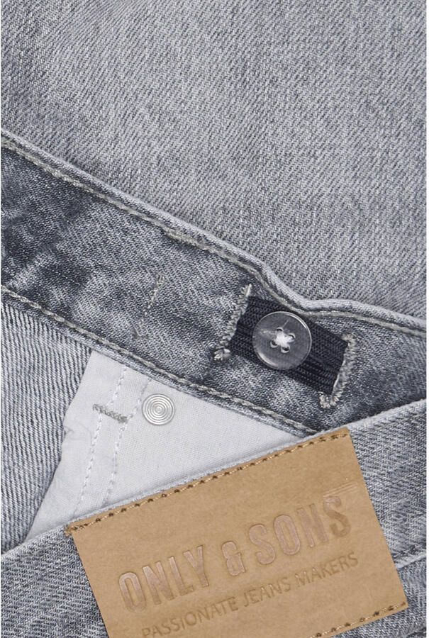 ONLY & SONS JUNIOR denim short grey denim