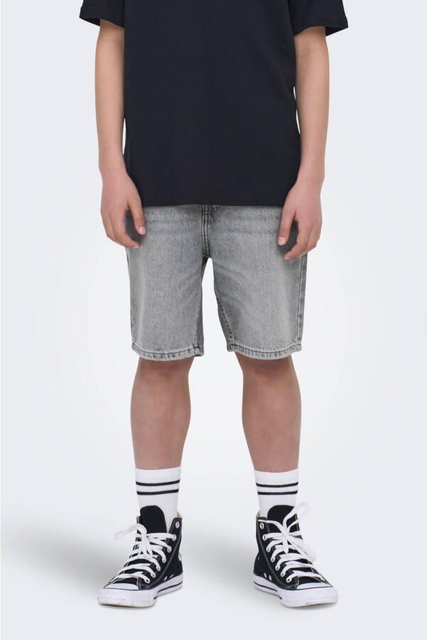 ONLY & SONS JUNIOR denim short grey denim - Foto 2