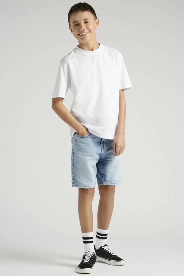ONLY & SONS JUNIOR denim short light blue denim - Foto 2