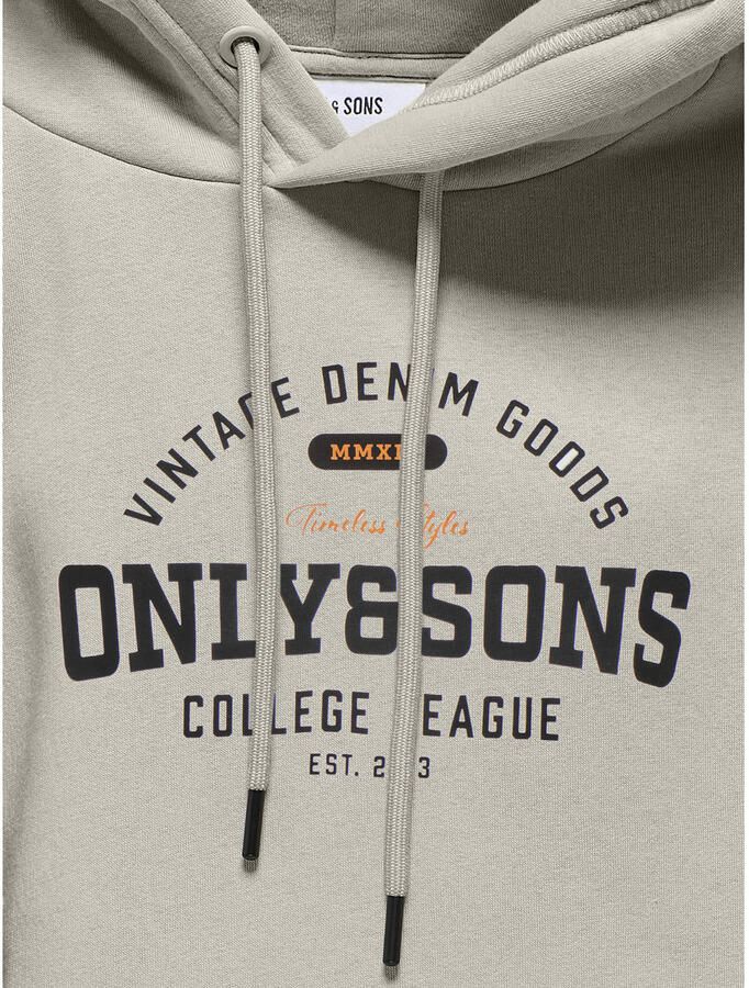Only & Sons Ceres Vintage Print Hoodie Junior - Foto 2