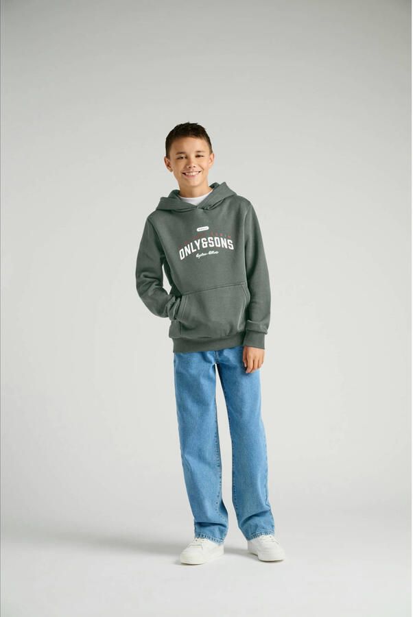 Only & Sons Ceres Vintage Print Hoodie Junior - Foto 2