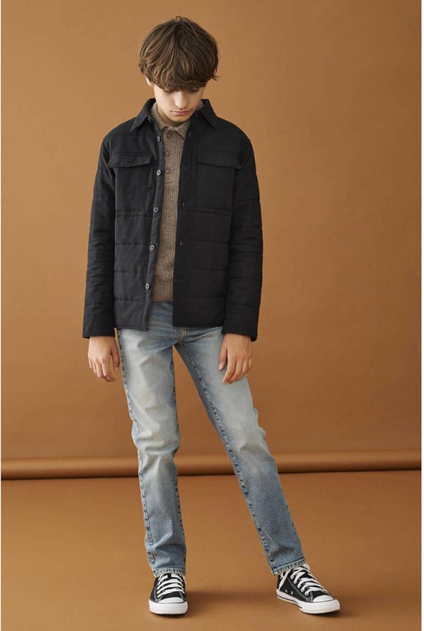ONLY & SONS JUNIOR OSJEDGE straight leg jeans lichtblauw
