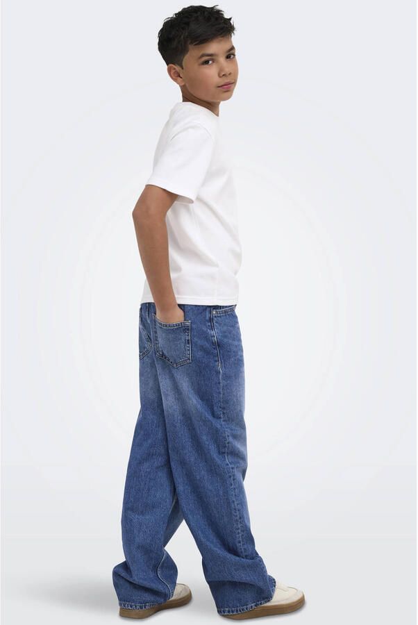 ONLY & SONS JUNIOR OSJREMI junior loose fit jeans mediumblauw - Foto 2
