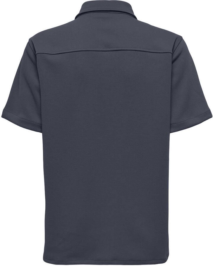 ONLY & SONS JUNIOR overhemd donkerblauw - Foto 2