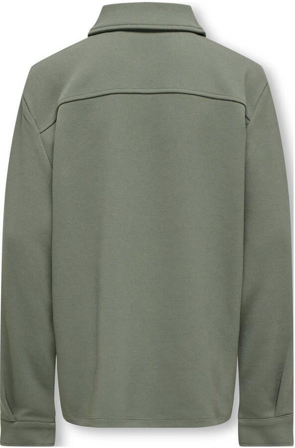 ONLY & SONS JUNIOR overshirt grijsgroen - Foto 3