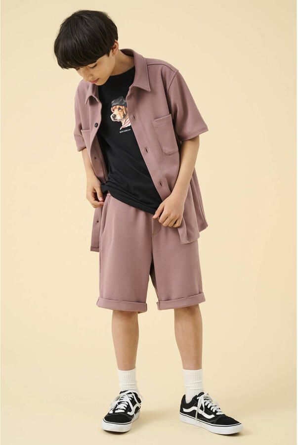 ONLY & SONS JUNIOR regular casual short oudroze