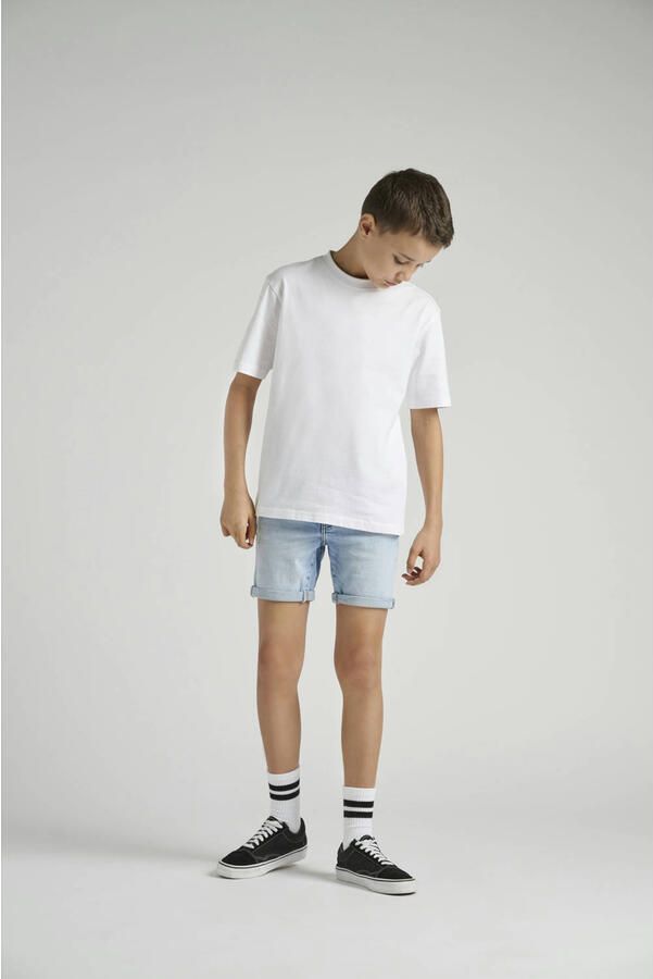 ONLY & SONS JUNIOR regular denim short light blue denim - Foto 3
