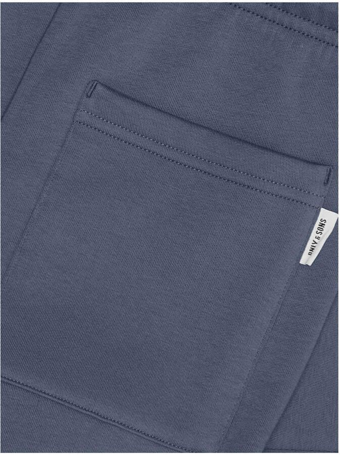 ONLY & SONS JUNIOR regular joggingbroek grijsblauw - Foto 2
