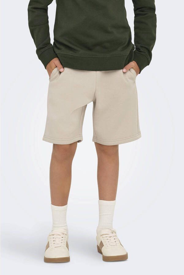 ONLY & SONS JUNIOR regular sweatshort beige - Foto 3