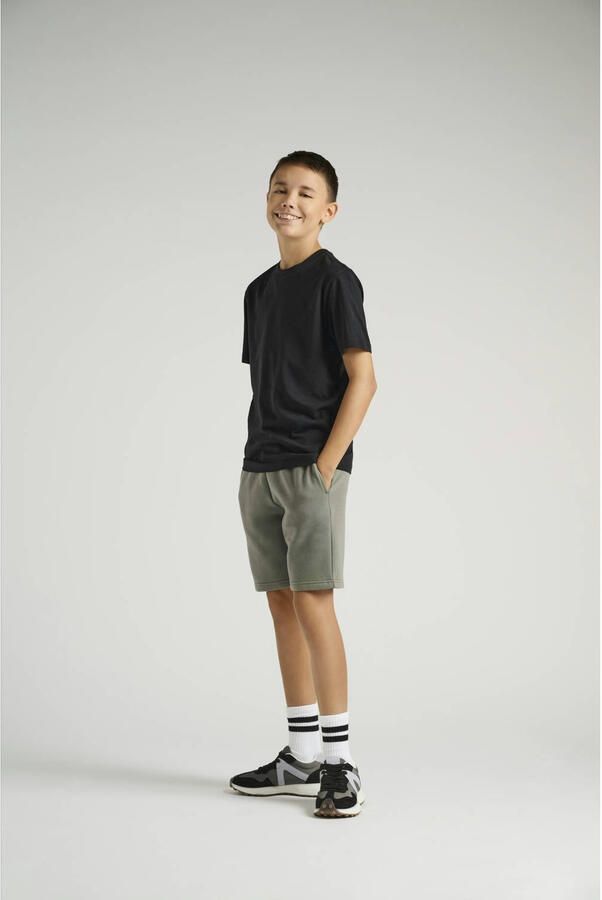 ONLY & SONS JUNIOR regular sweatshort grijs - Foto 3