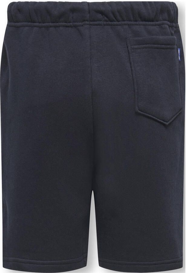 ONLY & SONS JUNIOR regular sweatshort zwart Korte broek Effen